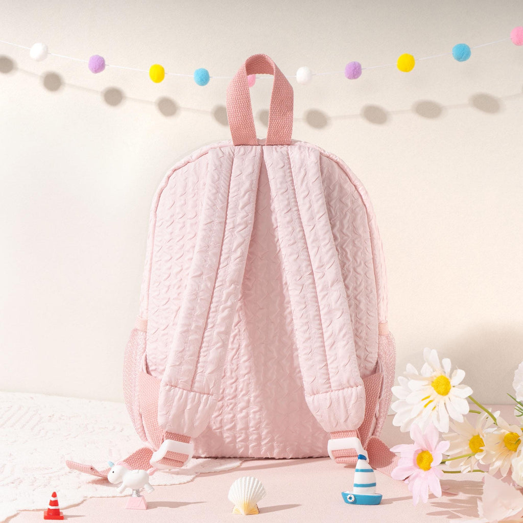 Personalized Seersucker Toddler Backpack: Ballet, Dance, or Travel