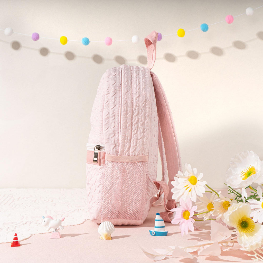 Personalized Seersucker Toddler Backpack: Ballet, Dance, or Travel