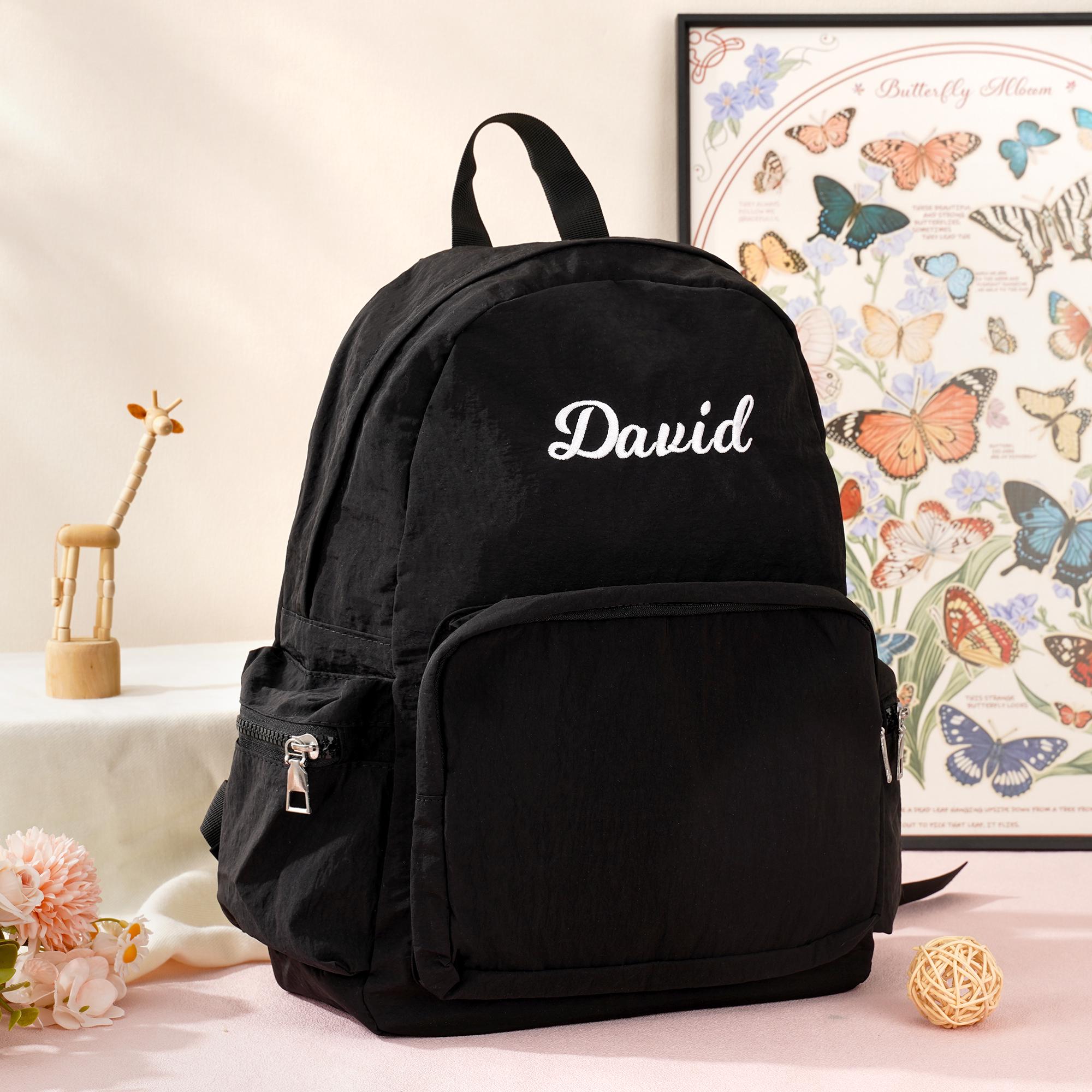 Toddler Backpack: Personalized Preppy Bookbag, Kids School bag, Embroidery Ballet Girls Dance Gift