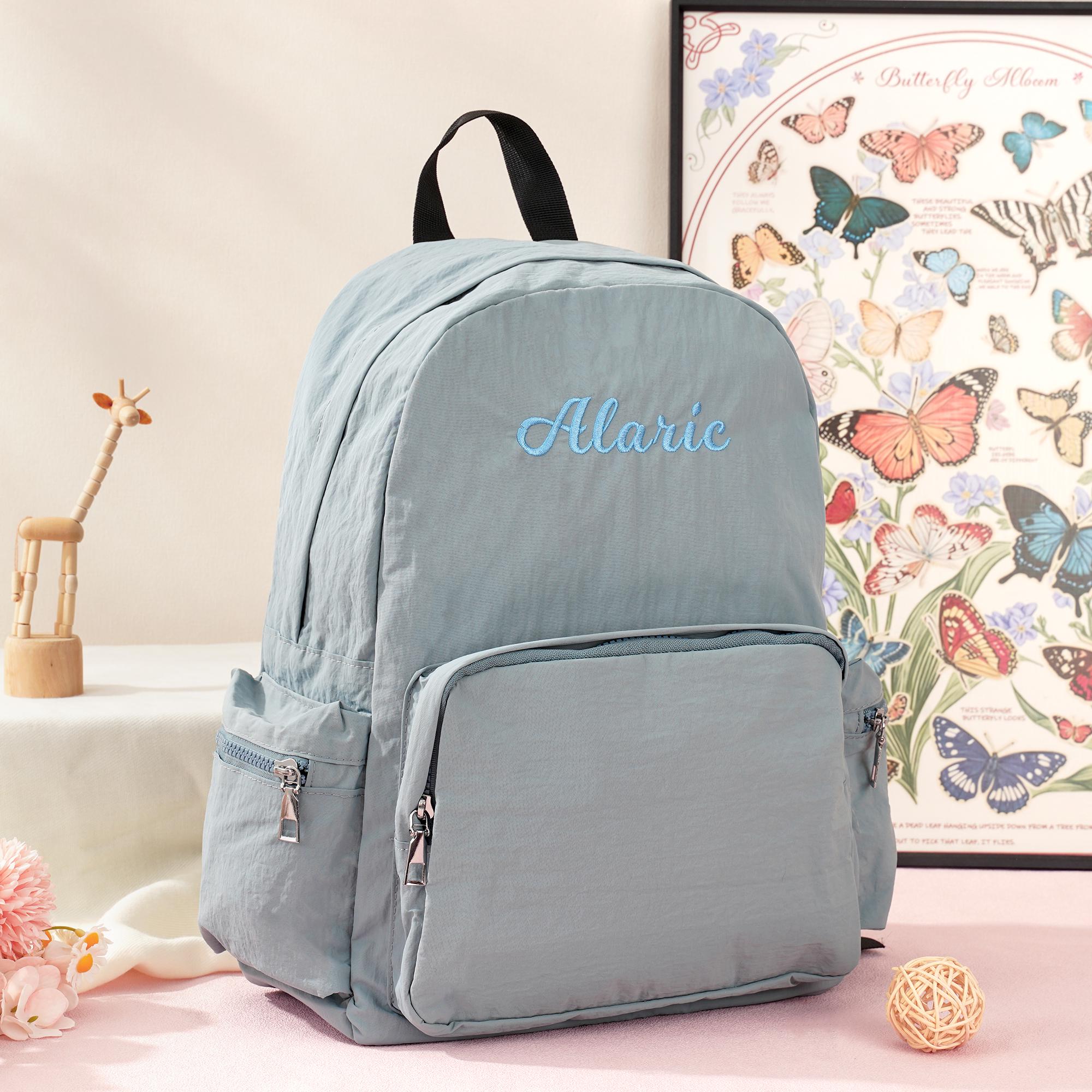 Toddler Backpack: Personalized Preppy Bookbag, Kids School bag, Embroidery Ballet Girls Dance Gift