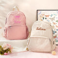 Toddler Backpack: Personalized Preppy Bookbag, Kids School bag, Embroidery Ballet Girls Dance Gift
