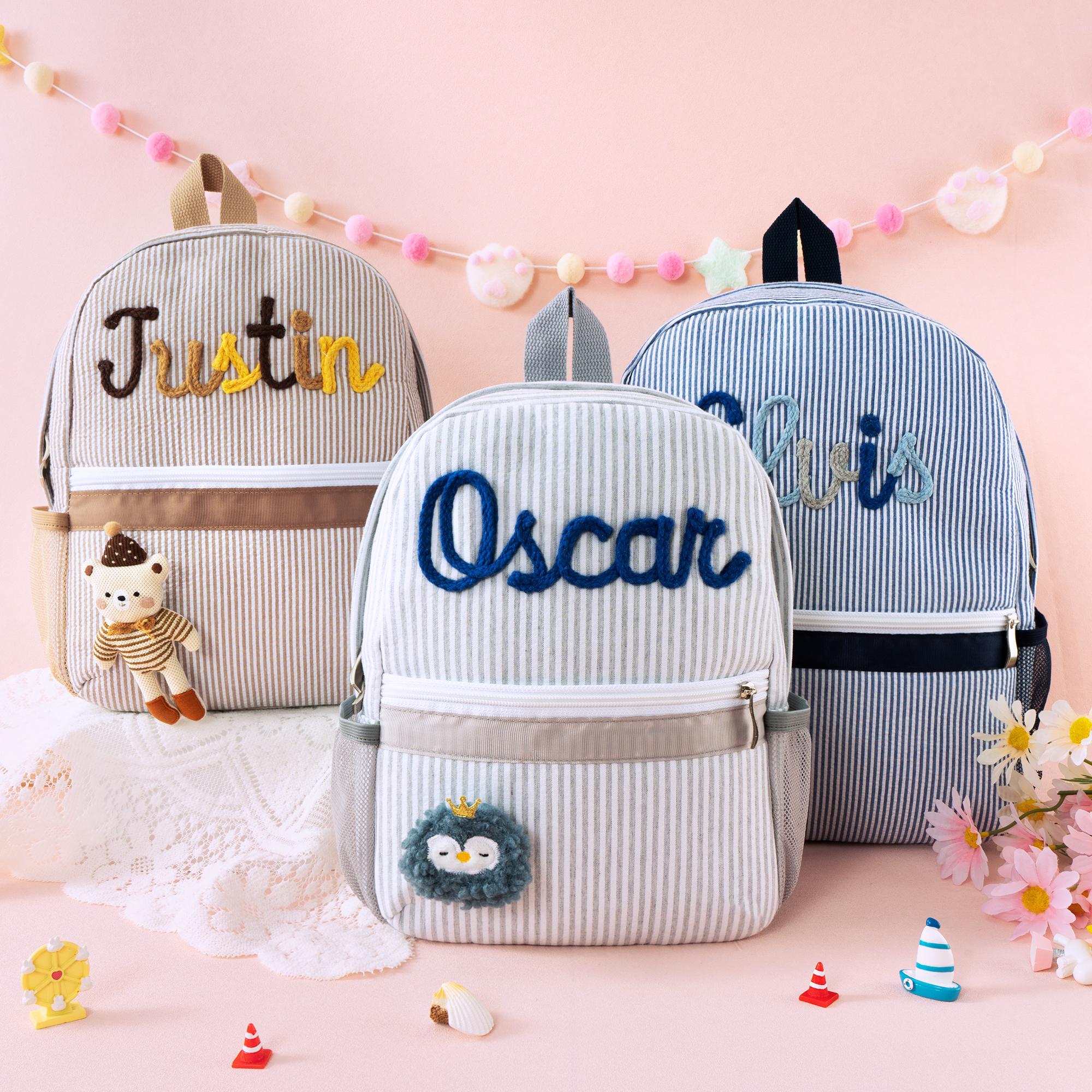 Personalized Toddler Backpack, Back to School Kindergarten Gift, Kids Summer Camp Bag