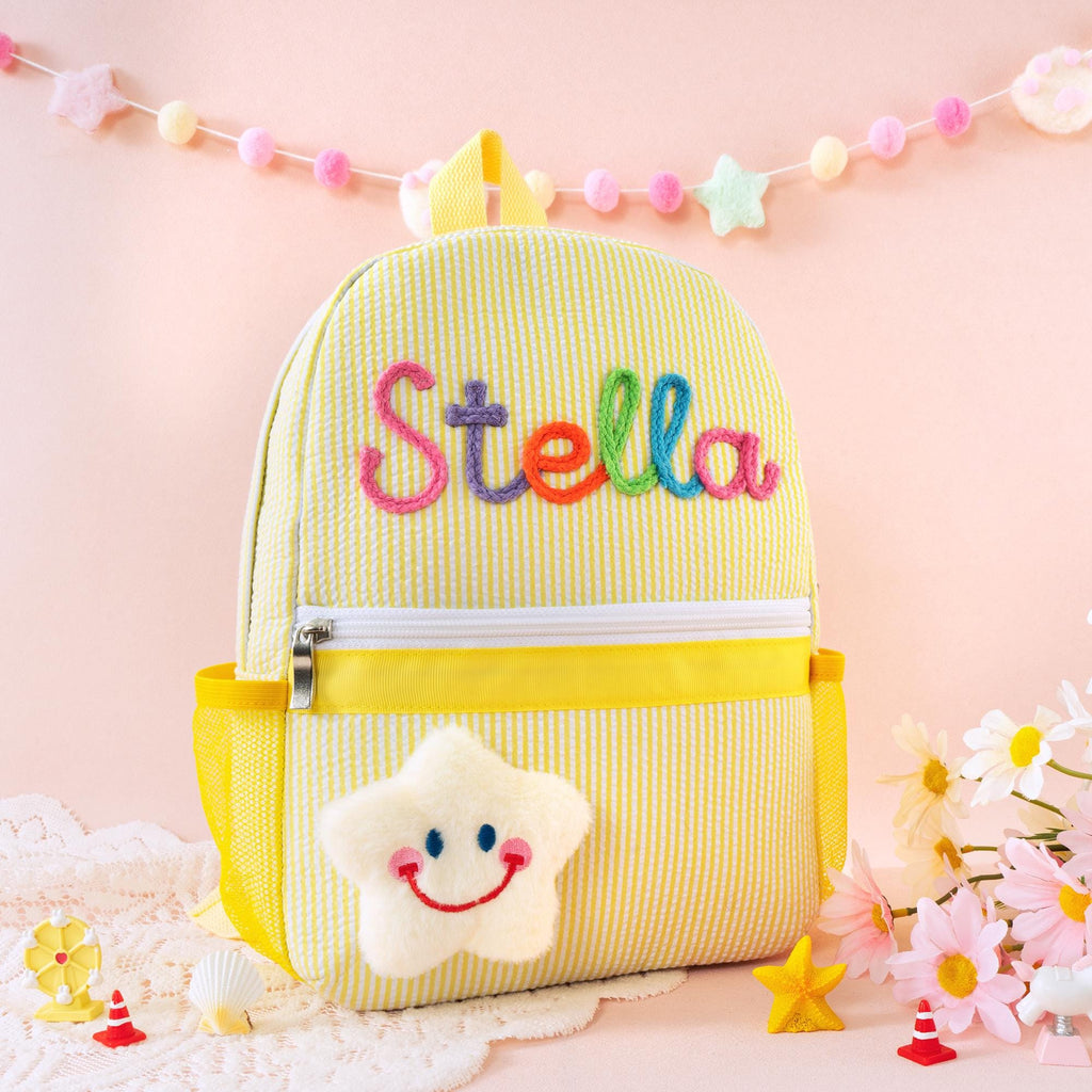 Personalized Toddler Backpack, Back to School Kindergarten Gift, Kids Summer Camp Bag