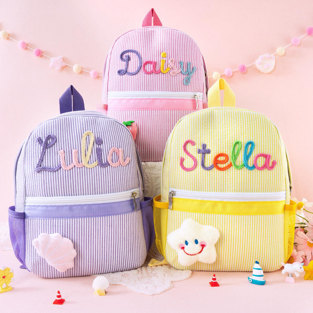 Personalized Toddler Backpack, Back to School Kindergarten Gift, Kids Summer Camp Bag