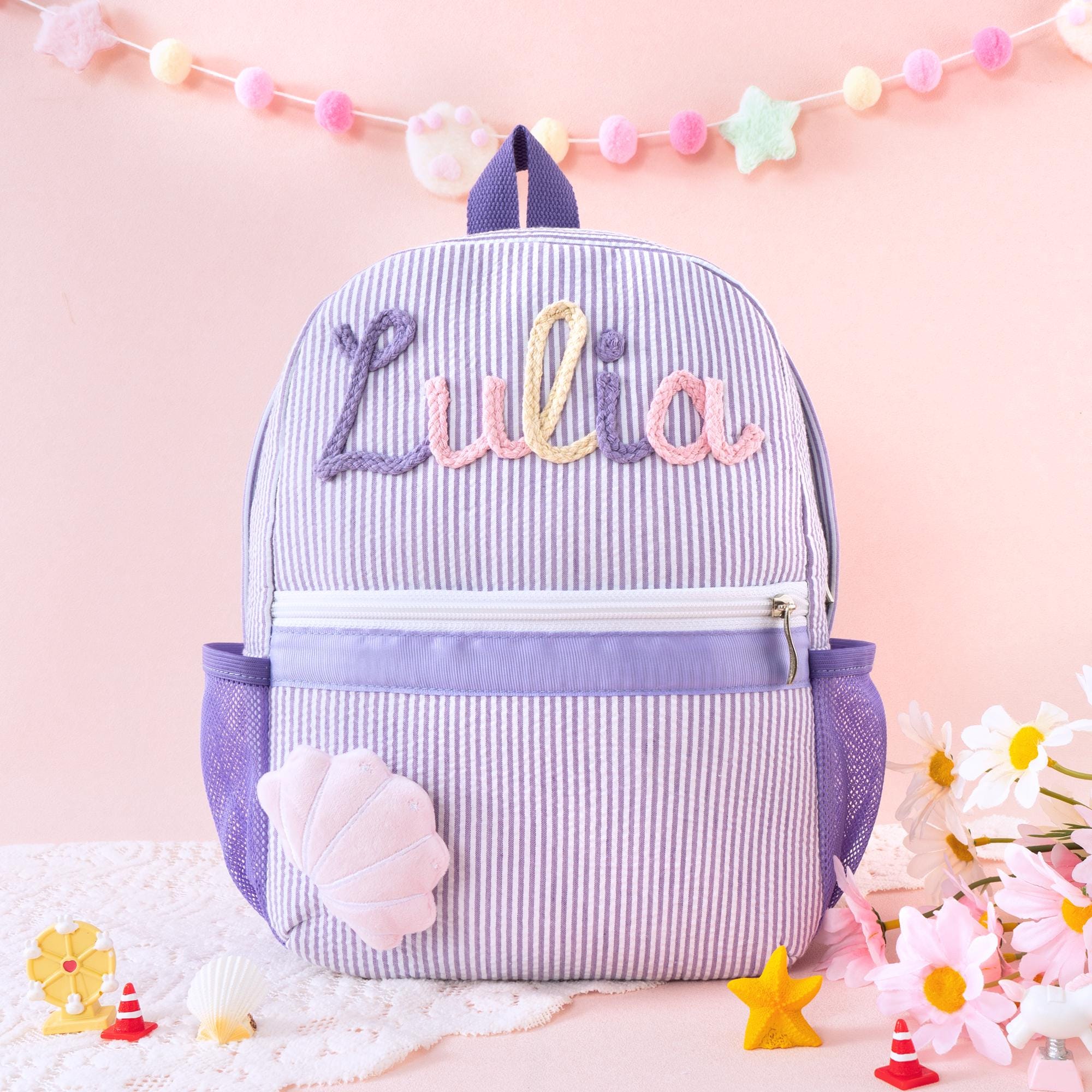 Personalized Toddler Backpack, Back to School Kindergarten Gift, Kids Summer Camp Bag