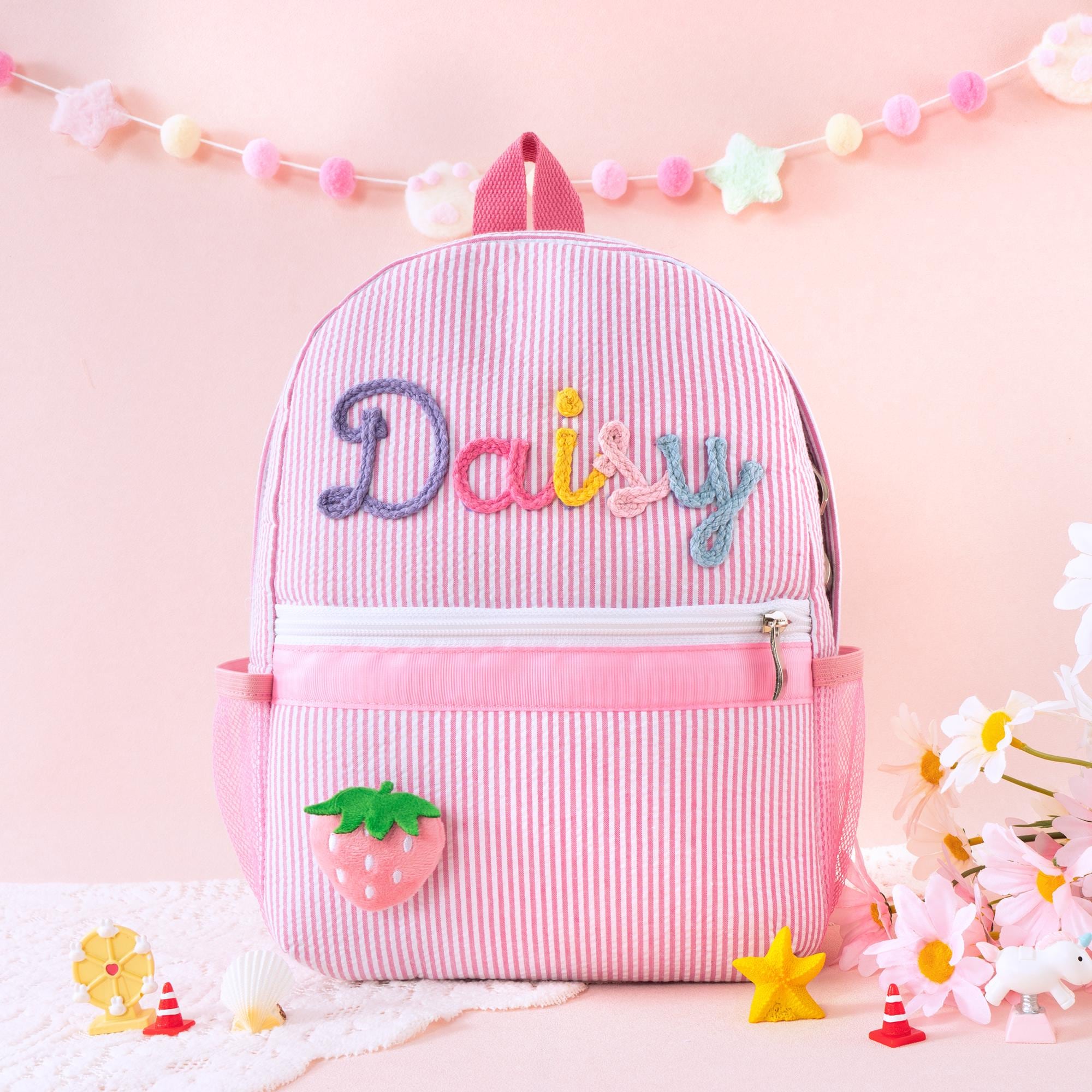 Personalized Toddler Backpack, Back to School Kindergarten Gift, Kids Summer Camp Bag