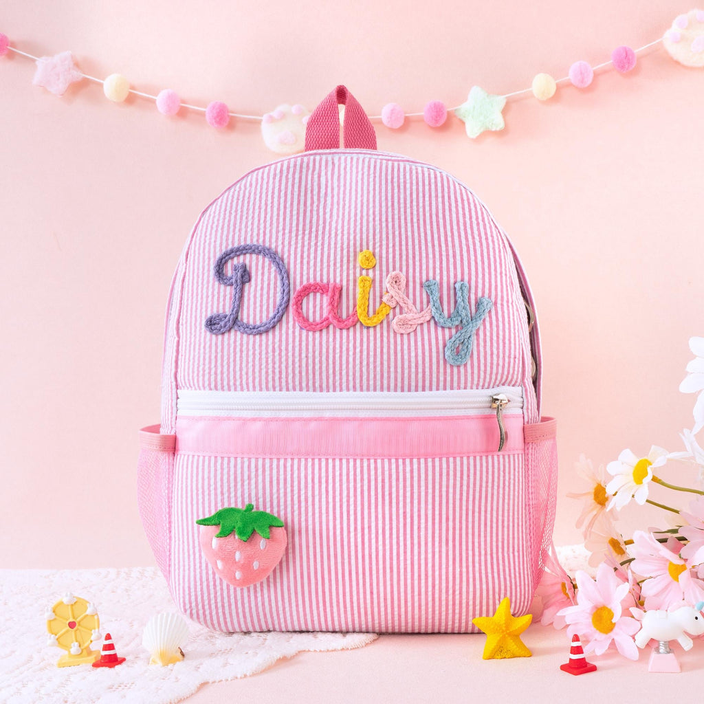 Personalized Toddler Backpack, Back to School Kindergarten Gift, Kids Summer Camp Bag