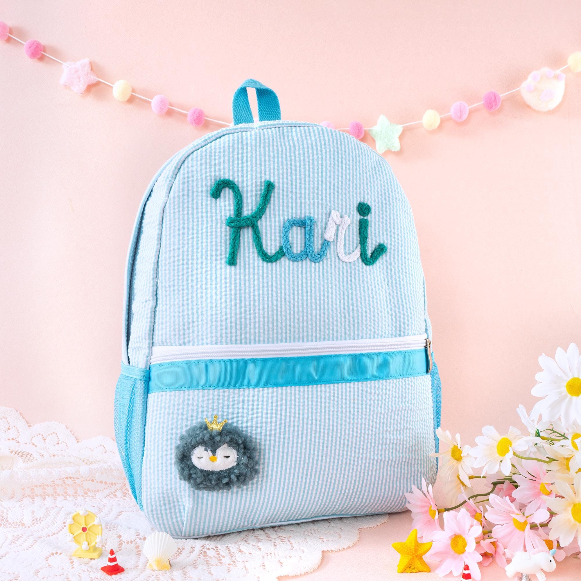 Personalized Toddler Backpack, Back to School Kindergarten Gift, Kids Summer Camp Bag