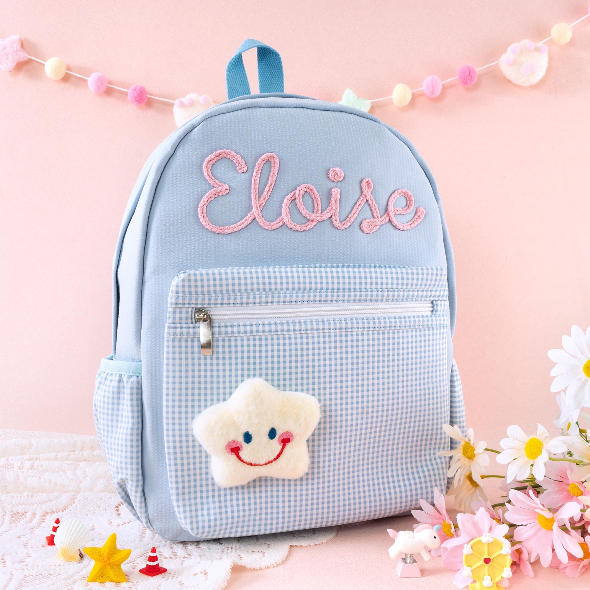Toddler Backpack, Kindergarten Back to School Gift, Personalized Kids Summer Camp Bag