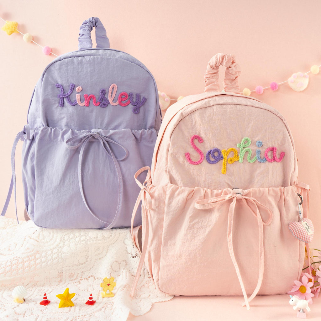 Personalized Toddler Backpack, Child School Book Bag, Kids Summer Camp Gift