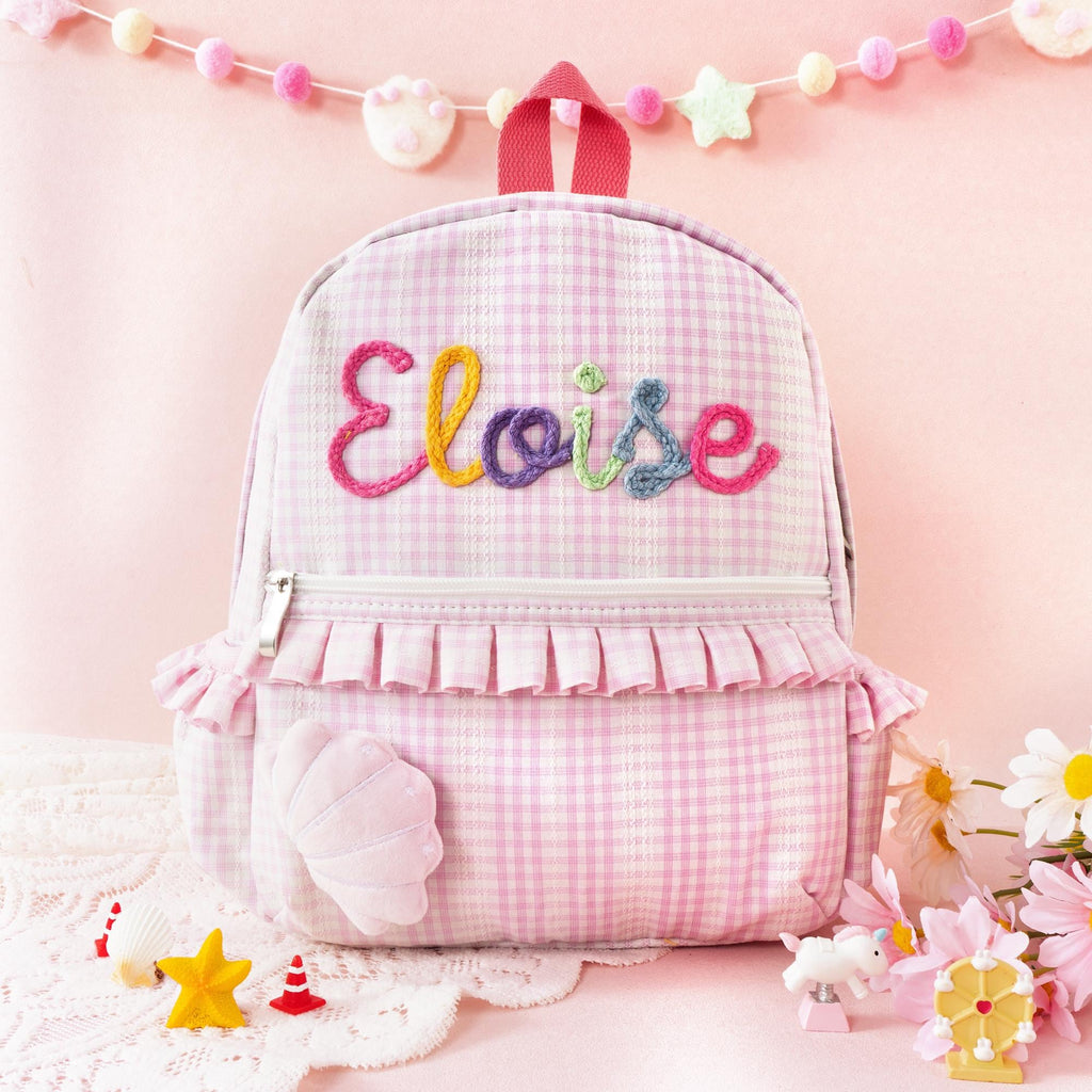Girls Dance Backpack, Kids Kindergarten Gift, Personalized Toddler School Book Bag