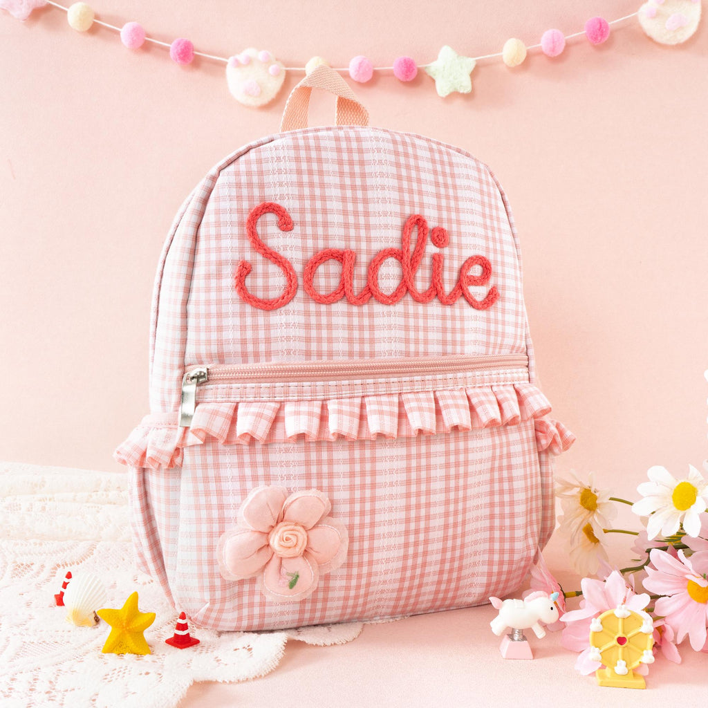 Girls Dance Backpack, Kids Kindergarten Gift, Personalized Toddler School Book Bag