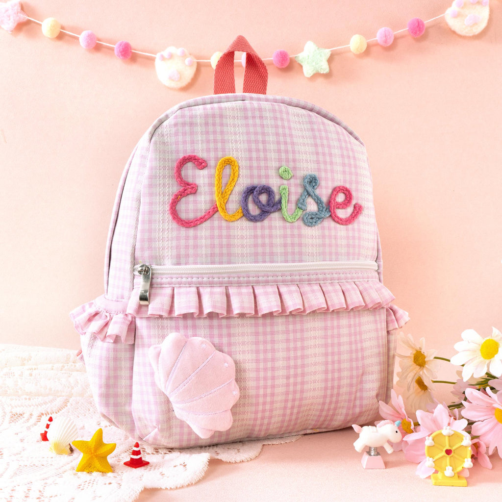 Girls Dance Backpack, Kids Kindergarten Gift, Personalized Toddler School Book Bag