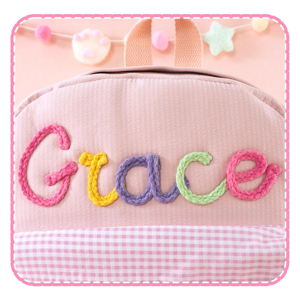 Toddler Backpack, Kindergarten Back to School Gift, Personalized Kids Summer Camp Bag