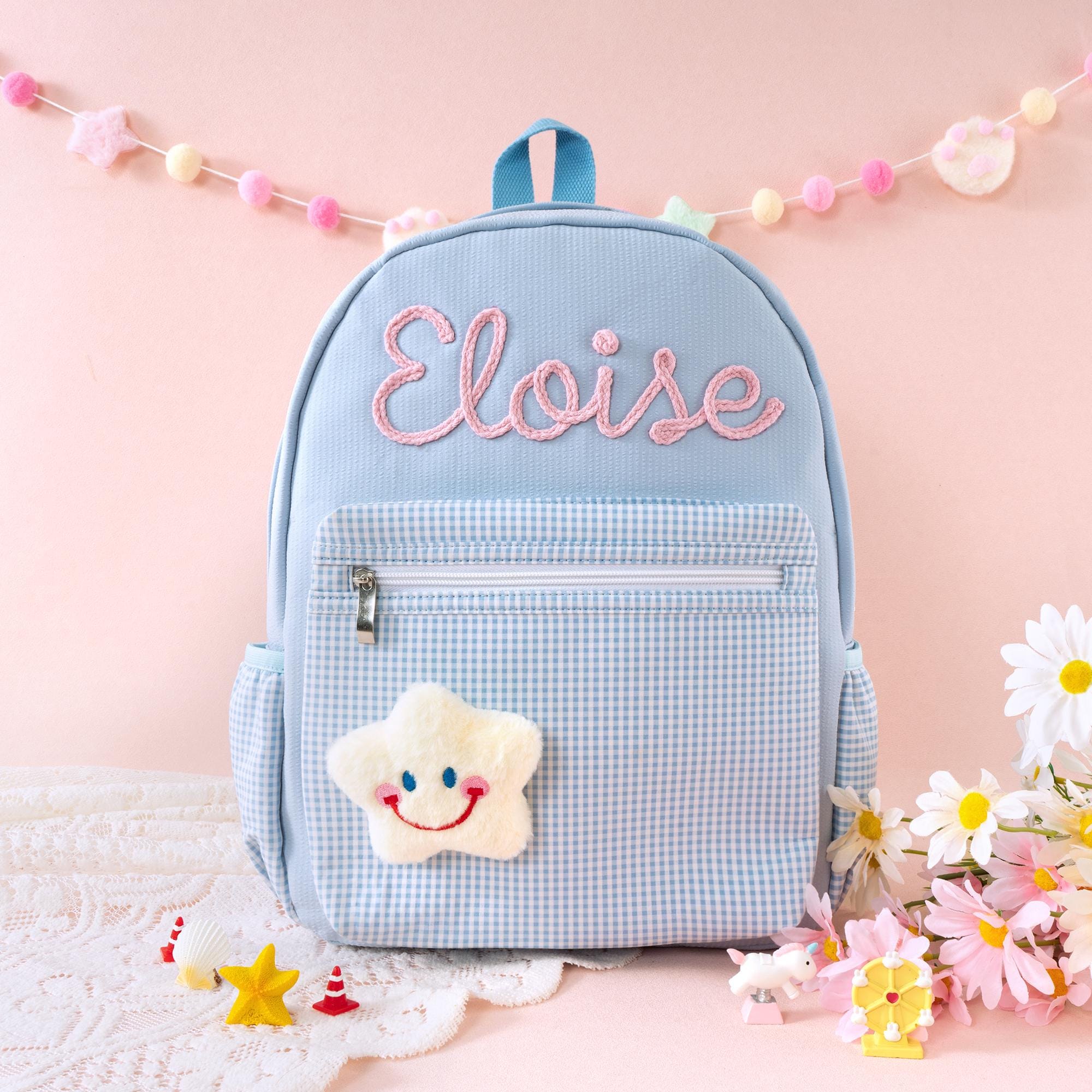 Toddler Backpack, Kindergarten Back to School Gift, Personalized Kids Summer Camp Bag