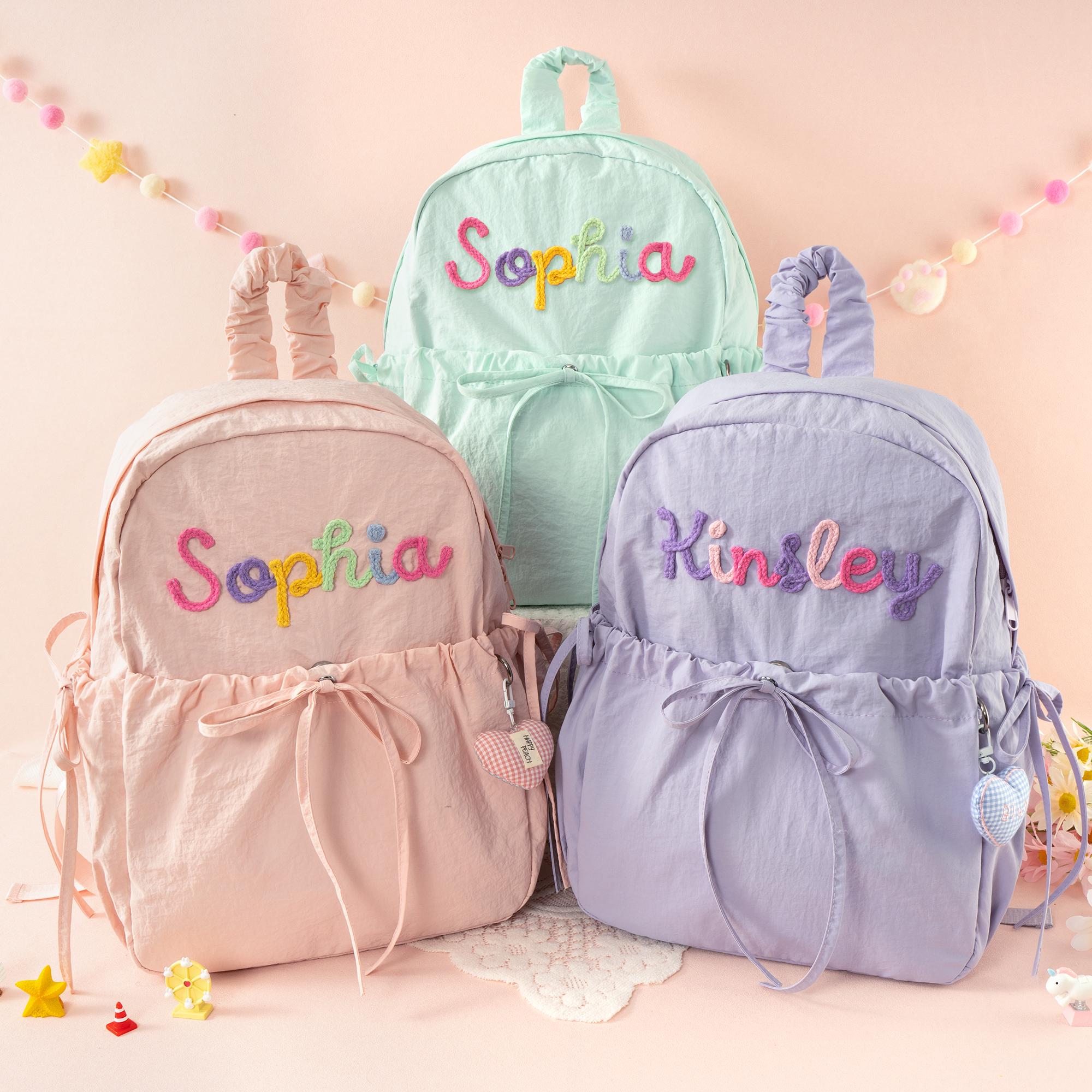 Personalized Toddler Backpack, Child School Book Bag, Kids Summer Camp Gift