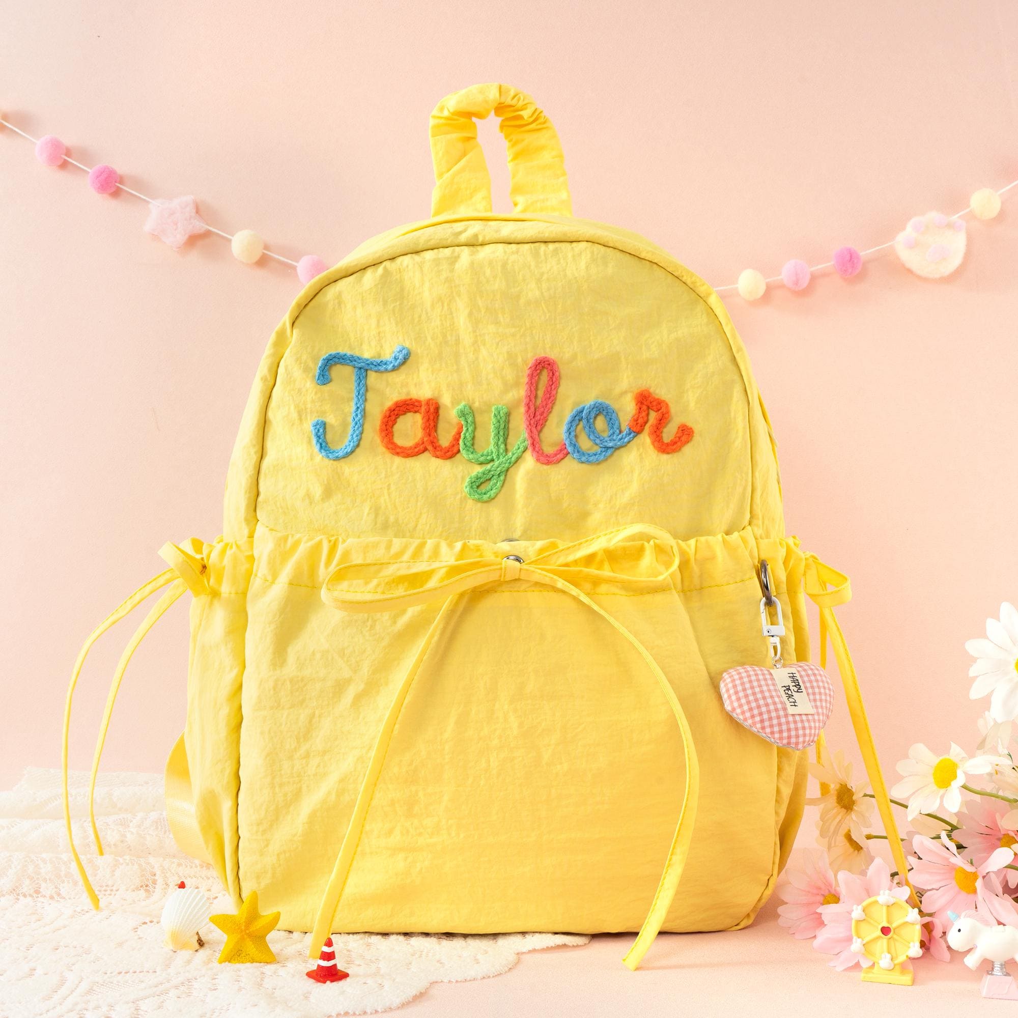 Personalized Toddler Backpack, Child School Book Bag, Kids Summer Camp Gift